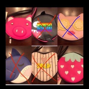 Betsey Johnson wallet/wristlets $25 each!